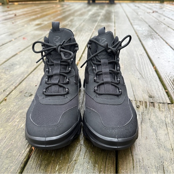Brand new men’s black ECCO Men's Mx Mid Gore-tex Ankle Boot - Picture 2 of 5